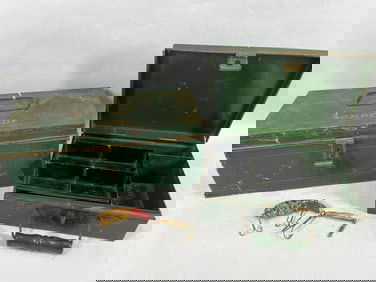 Green Metal Tackle Boxes