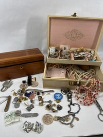 2 Loaded Jewelry Boxes
