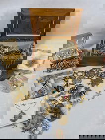 Cameos, Jewelry, and Birdseye Maple Box