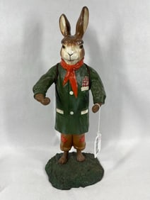 Cast Iron Peter Rabbit Garden Figure