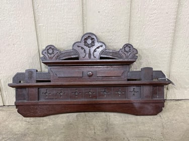 Hand Carved Eastlake Furniture Crown