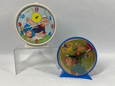 Popeye Alarm Clocks