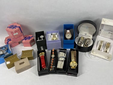 Wrist Watches and Gift Box Jewelry