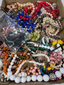 Pearls, Beaded, Glass Rings and Vintage Jewelry