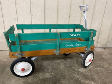 Sears Country Squire Pull Along Wagon