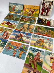 Comical 1950s Postcards
