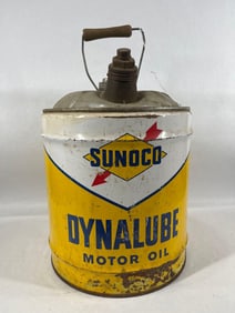 Sunoco Dynalube Motor Oil Can