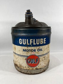 Gulf Lube Motor Oil 5 Gallon Can