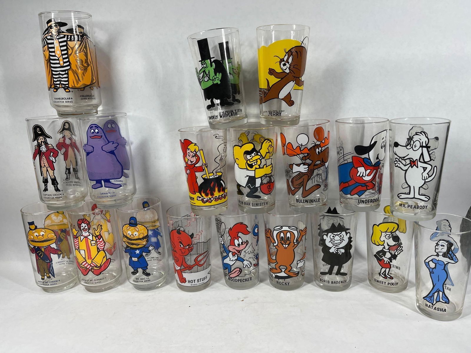 1970s McDonalds Characters and Cartoon Drinking Glasses (1 of 8)