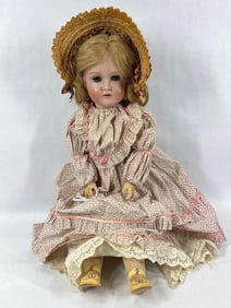 Kestner 22 In Bisque Head Doll