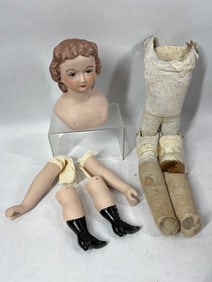 Wonderfully Early Sawdust Stuffed Doll