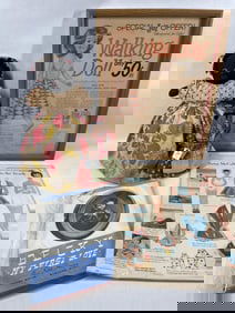 2 Headed Cloth Doll, Virgin Island Doll, and Paper Doll Advertising