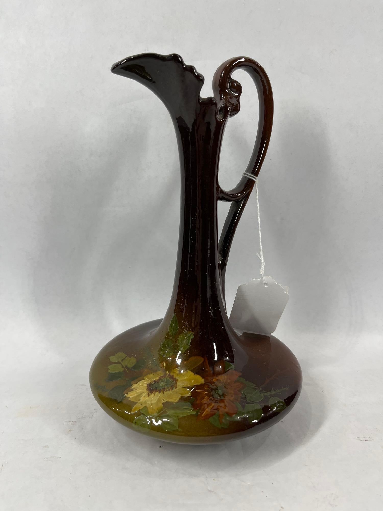 Rare Rozane Roseville Slender Pitcher (1 of 5)