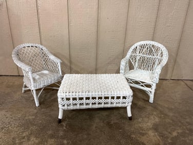 Wicker Doll Furniture