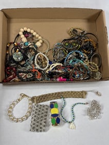 Beaded, Elastic, and Charm Bracelets