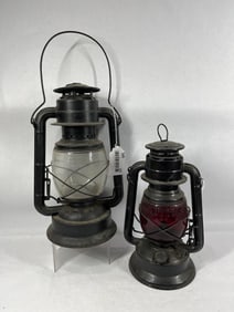 Pair of Dietz Wizard Lanterns
