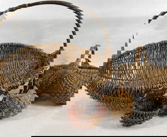 Oversized Gathering Basket & Buttocks Baskets