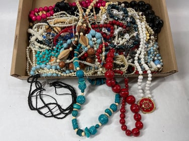 Beaded and Stone Fashion Necklaces