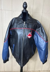 Cleveland Indians Leather Jacket