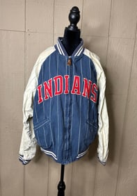 Cleveland Indians Major League Baseball Reversible Fan Jacket