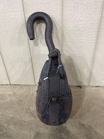 Large Nautical Pulley