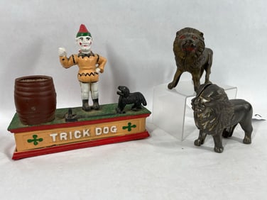 Cast Iron Coin Banks