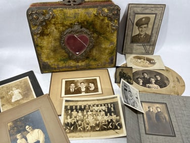 Tin Types, Soldier Pictures, and Card Catalog Photos