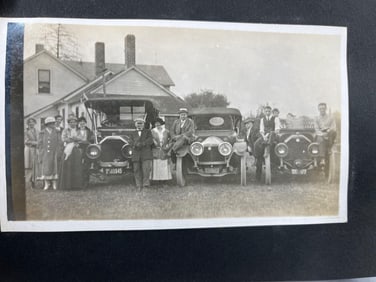 Family Black and White Photos, Farm Pics, Tin Types, and Old Automobiles