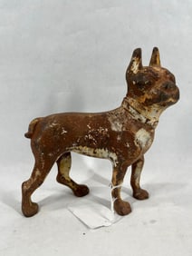 Boston Terrier Cast Iron Door Stop