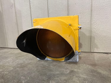 Yellow Yield Traffic Light