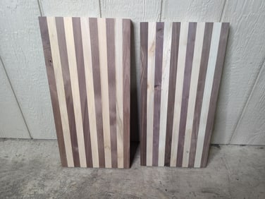 Striped Walnut Cutting Boards