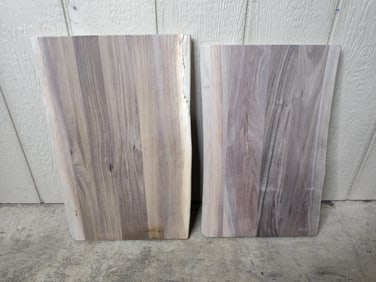 Rustic Walnut Cutting Boards