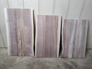 Rustic Walnut Cutting Boards