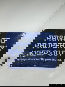 Private Property Sign