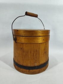Primitive Firkin bucket
