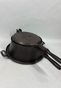 Griswold American #8 high base waffle iron
