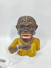 John Harper & Co Cast iron Short Sleeve "Dinah" mechanical bank