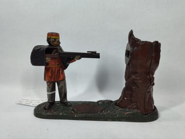 John Harper & Co cast iron mechanical bank