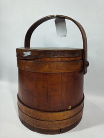 Primitive Firkin bucket