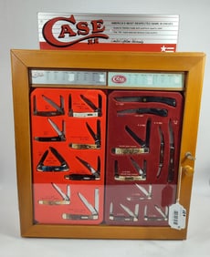 17- Case XX Knives in display & original boxes