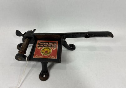Rare Salesman Sample Master Workman Tobacco Cutter