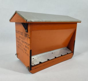 Marting Mfg Smidley Feedlot Equip Salesman Sample Feeder