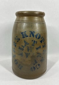 Boyers Knotts & Co wax sealer jar