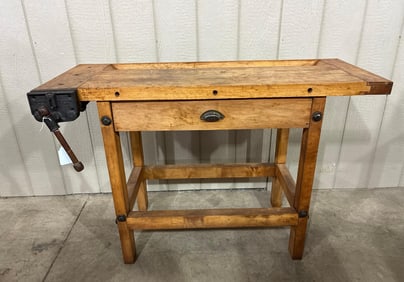 Excellent smaller Workshop Table