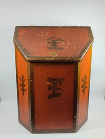 Nice painted tea/coffee box