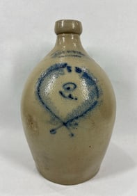 John Burger decorated 2gal stoneware jug