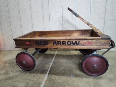 Early Red Arrow Wagon