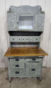 Early 1900s 2pc Baker's Cupboard