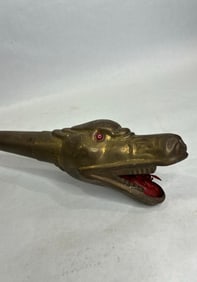 Rare 1920s Serpent/Snake Model T Brass Car Horn