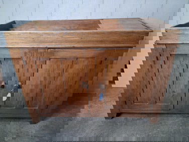 Early American Oak Country Drysink